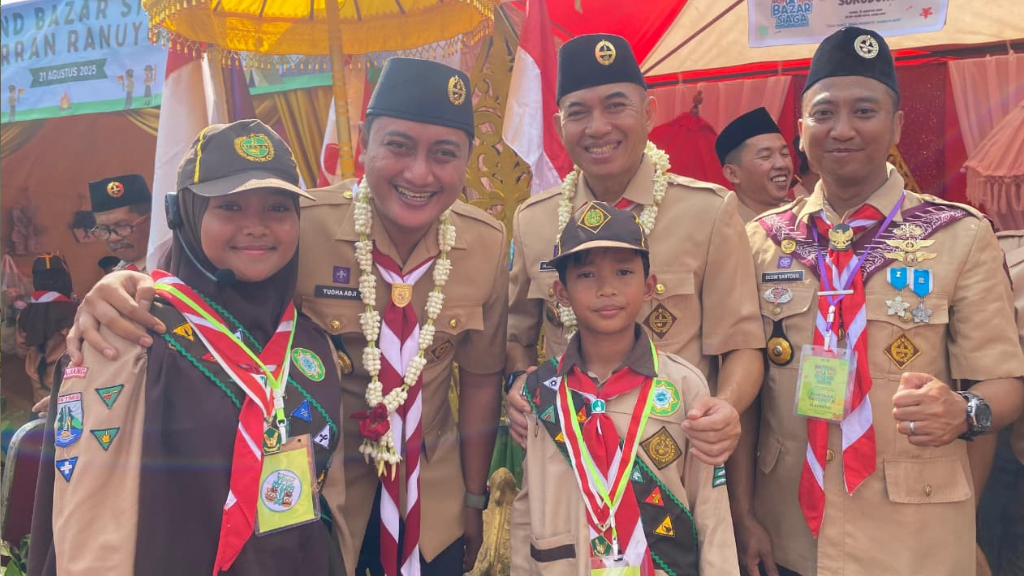 Juara 2 Lomba bazar siaga di alun alun lumajang